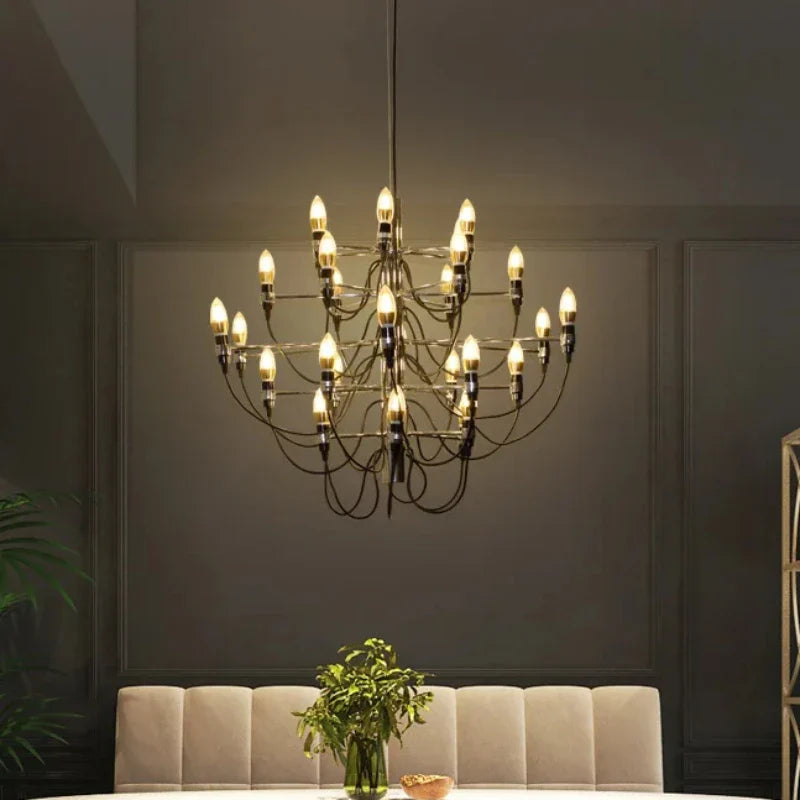 Lampadario Moderno Illuminante Spazio Interno