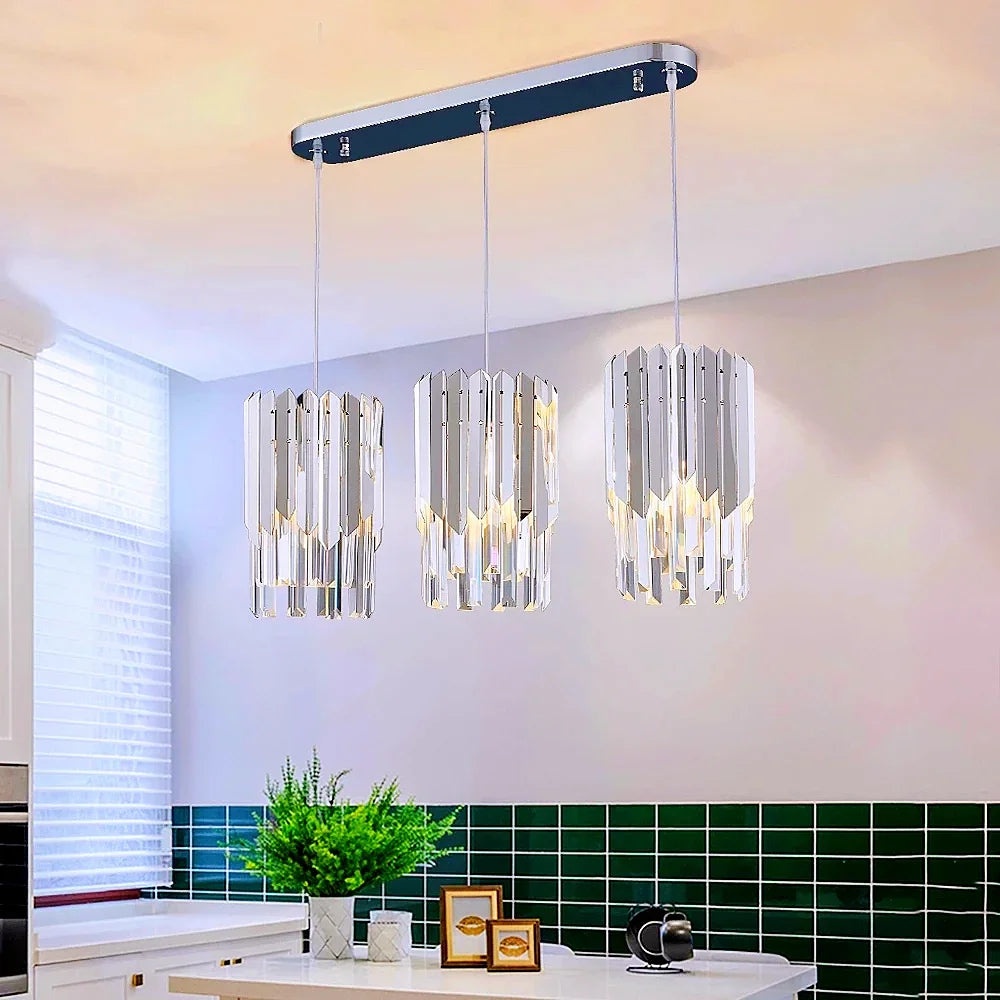 Lampadario in cristallo moderno elegante