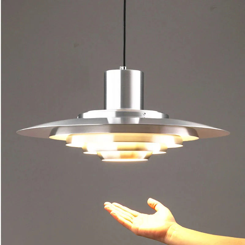 lampadario moderno nordico semplice design disco volante