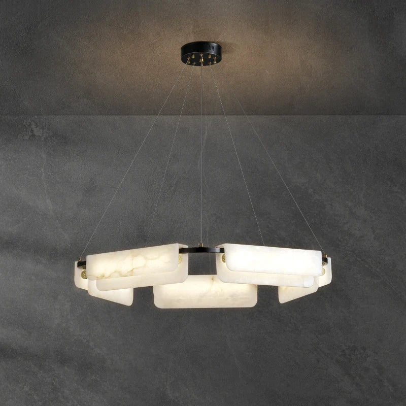 Lampadario nordico in marmo LED per decorazione moderna