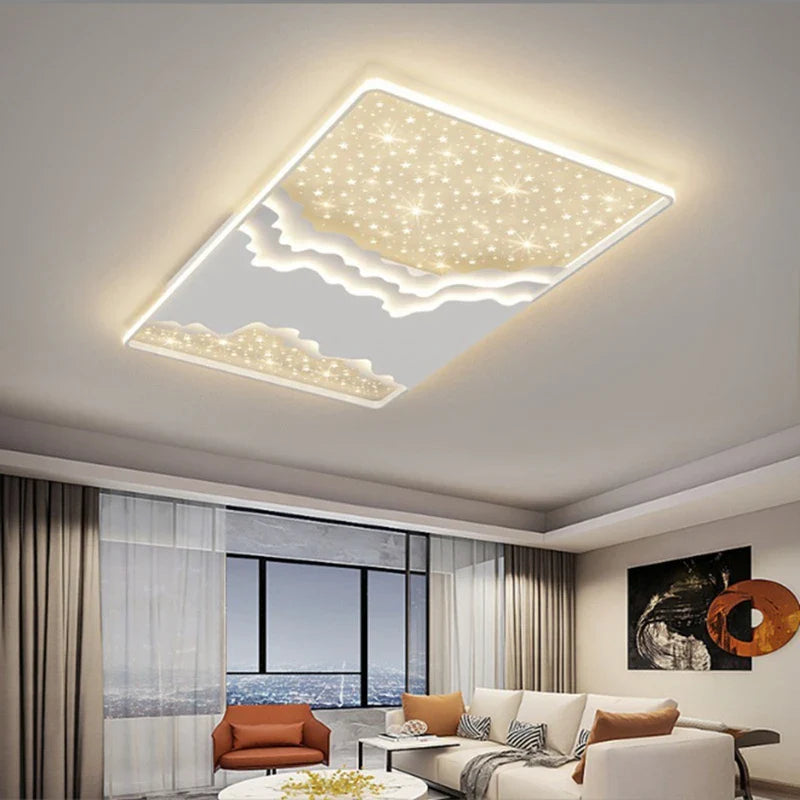 Plafoniera stellata design contemporaneo