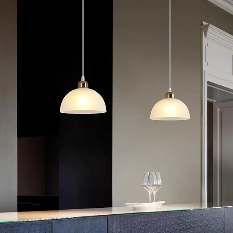 Lampada a sospensione LED nordica contemporanea elegante