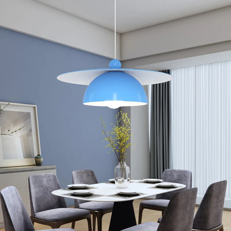lampadario minimalista nordico per bar e negozi di tè