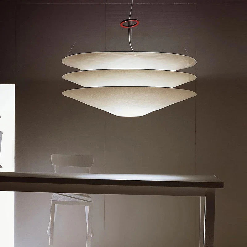 lampadario nordico wabi sabi LED per decorazione loft
