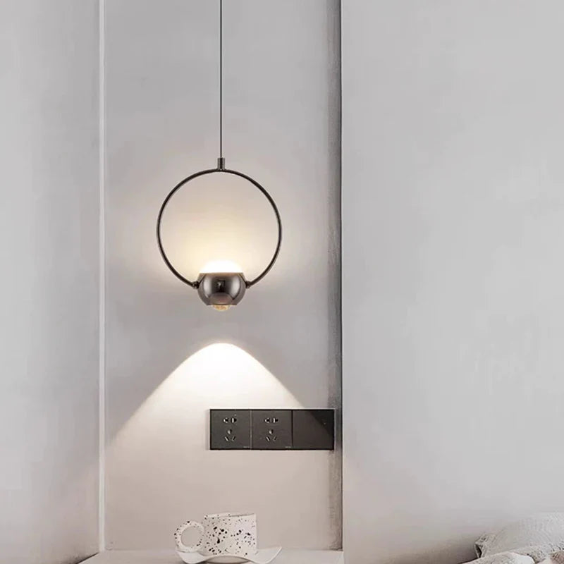 lampadario led rotante moderno naturale 4000k per tutti gli ambienti