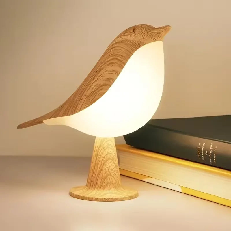 Luce notturna in legno Birdlight