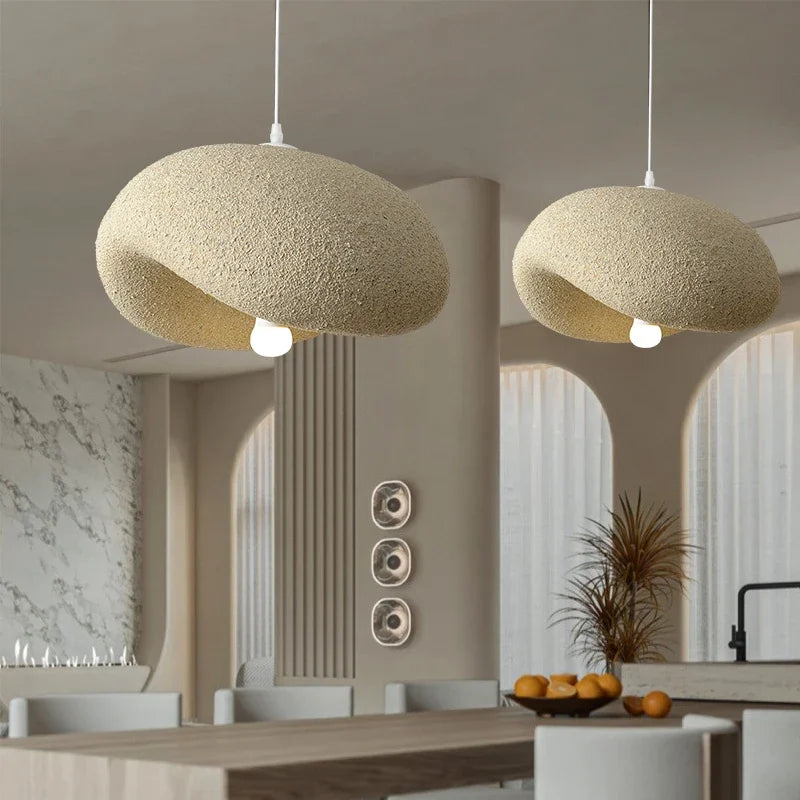 Elegante Lampadario Minimalista Wabi Sabi
