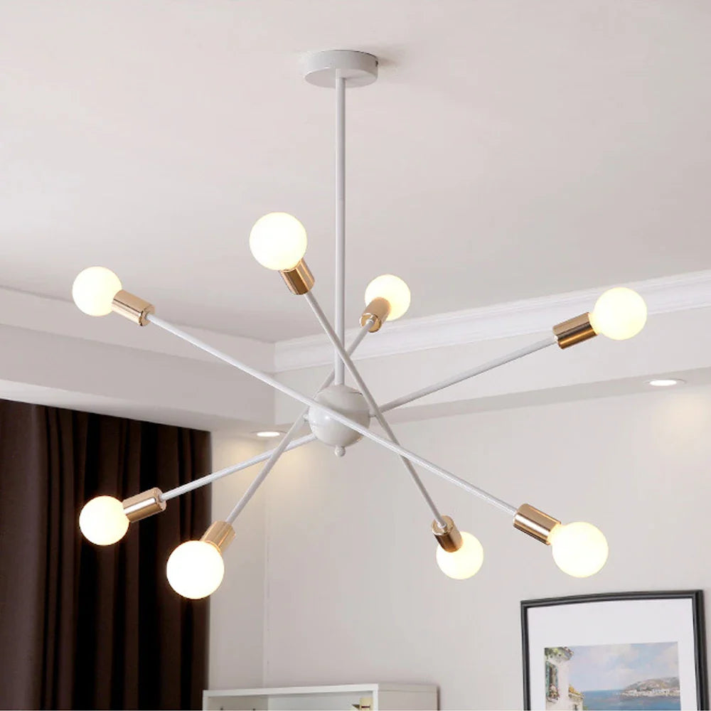 Lampadario nordico elegante in design moderno.