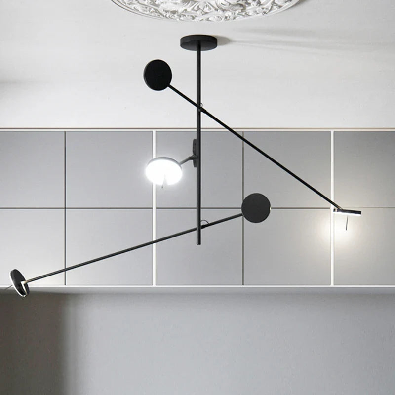 Lampadario moderno elegante sospeso luminoso