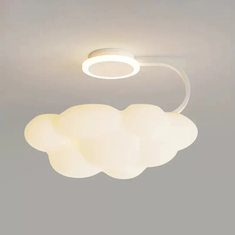 lampadario romantico nuvole per camera bambini decorazione nordica