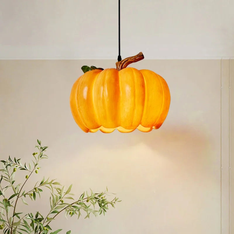 lampadario retrò a forma di zucca per decorazione di Halloween