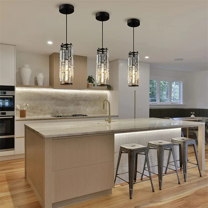 Lampadario in cristallo moderno: design audace