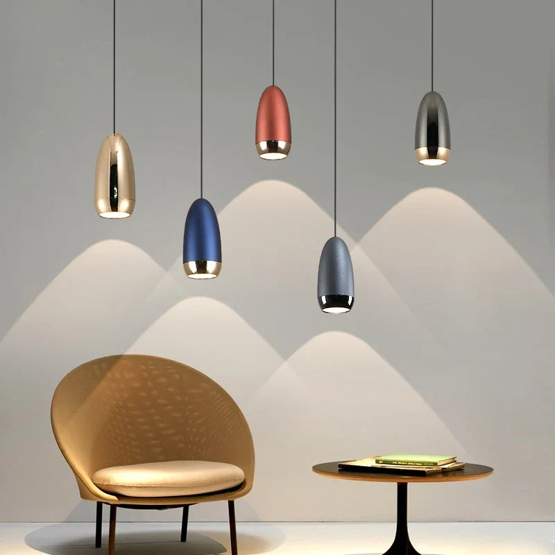 lampadario nordico danese moderno e creativo minimalista