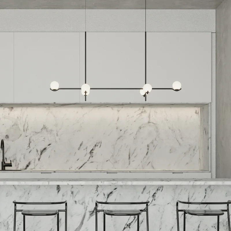 Lampadario design da soffitto LED oro nero