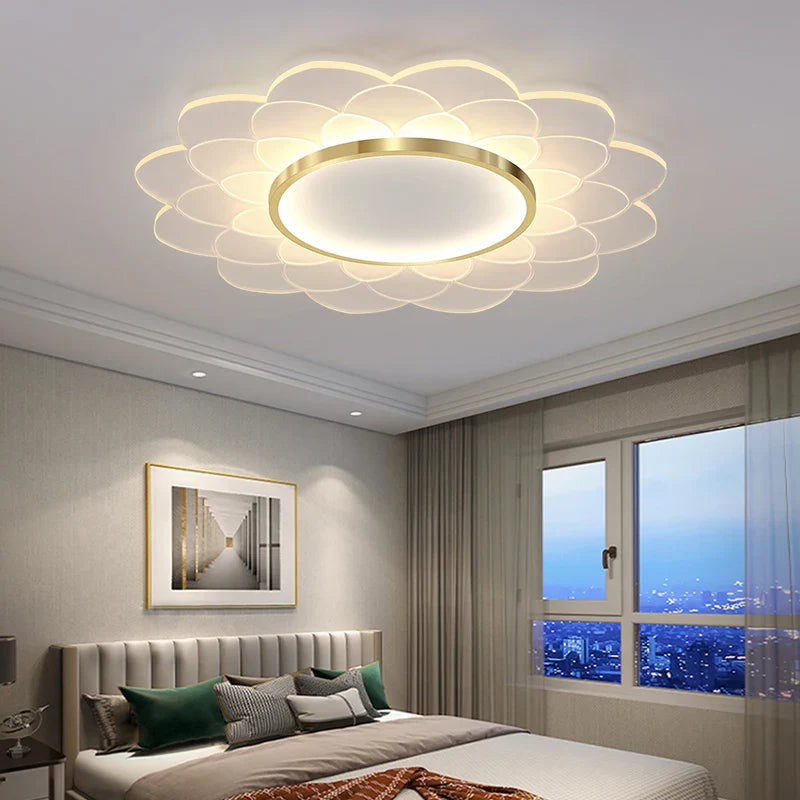 Lampadario contemporaneo chic per soggiorno