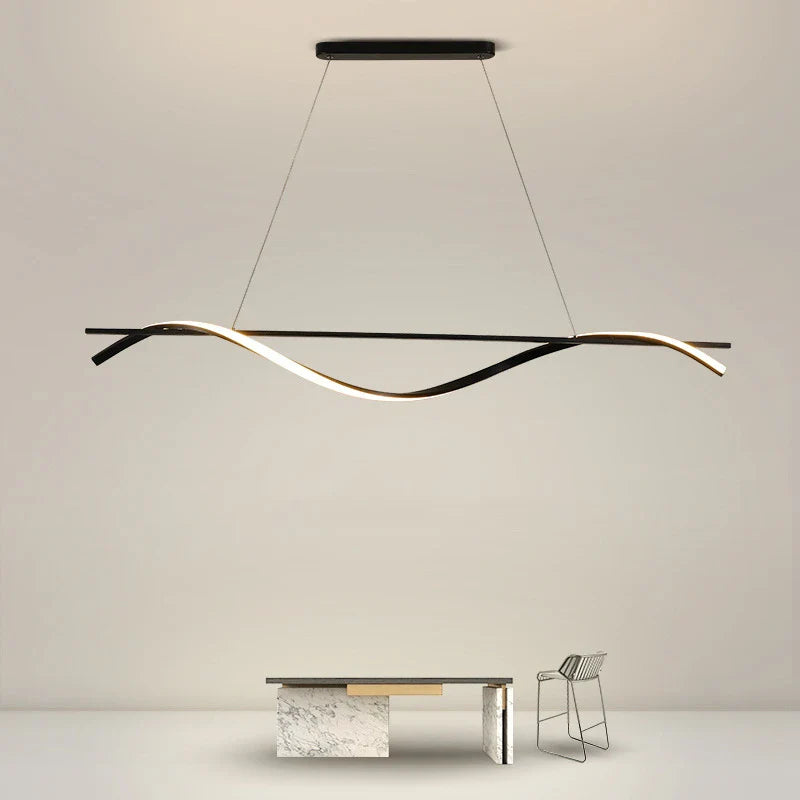 Lampadario Alluminio Minimalista Contemporaneo