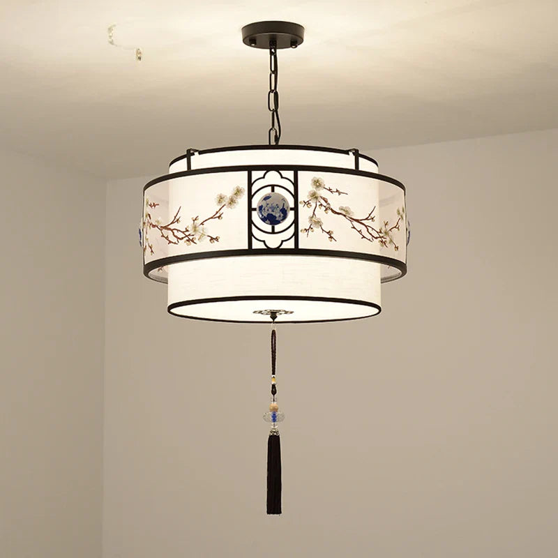 lampadario ristorante cinese illuminazione interna retrò sospensione tavolo nuova collezione