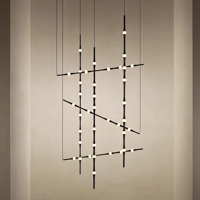 Lampadario LED nordico minimalista elegante