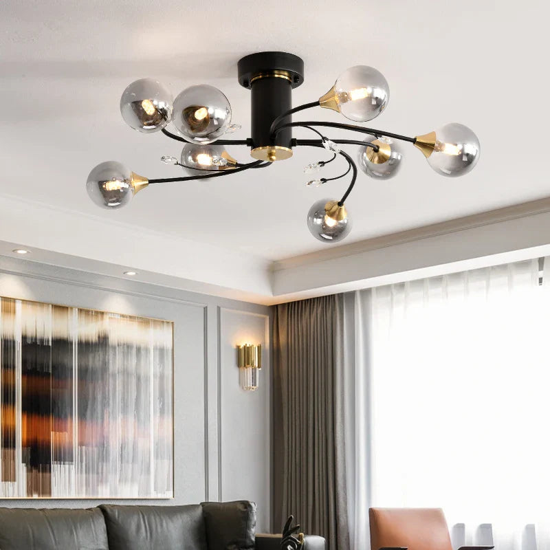 lampadario LED moderno per villa ufficio caffè bar nuova casa