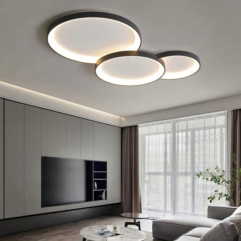 Lampadario LED minimalista elegante
