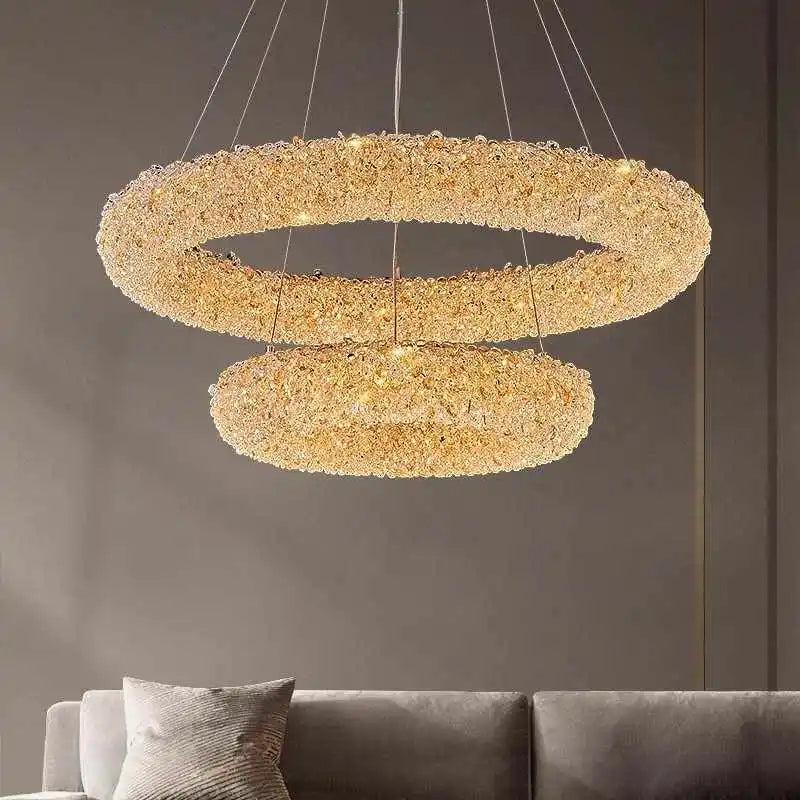lampadario in cristallo k9 design elegante per illuminazione moderna