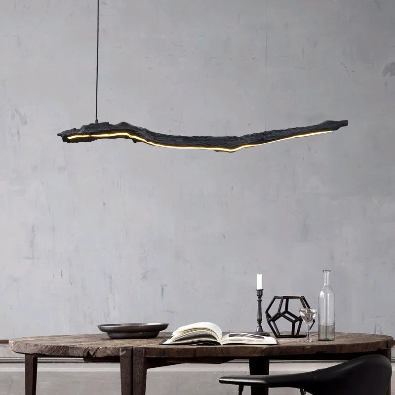 lampadario wabi-sabi nordico led per ristorante e caffè