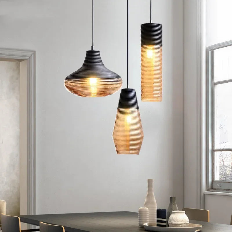 Lustres retrò sospesi eleganti luminosi