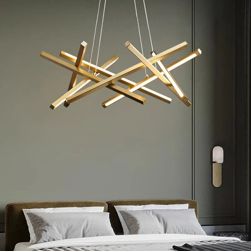 lampadario led moderno semplice per illuminazione interna