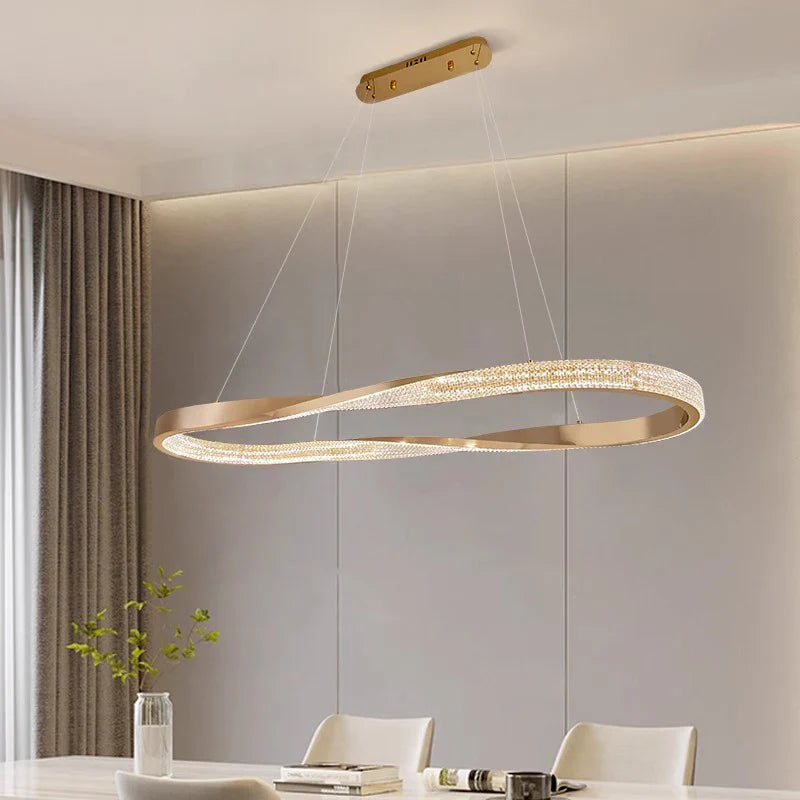 Lampadario design moderno decorativo d'interni LED