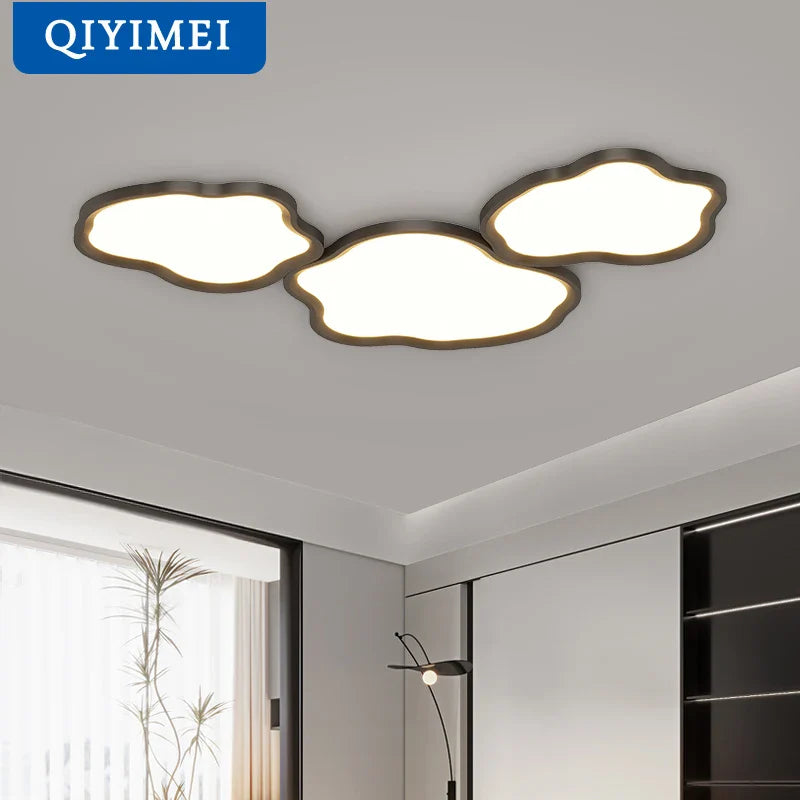 Lampadario elegante nuvola luminosa moderna