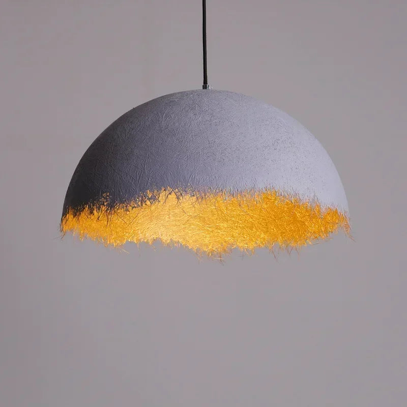 lampadario led creativo mezza luna designer italiano illuminazione interna