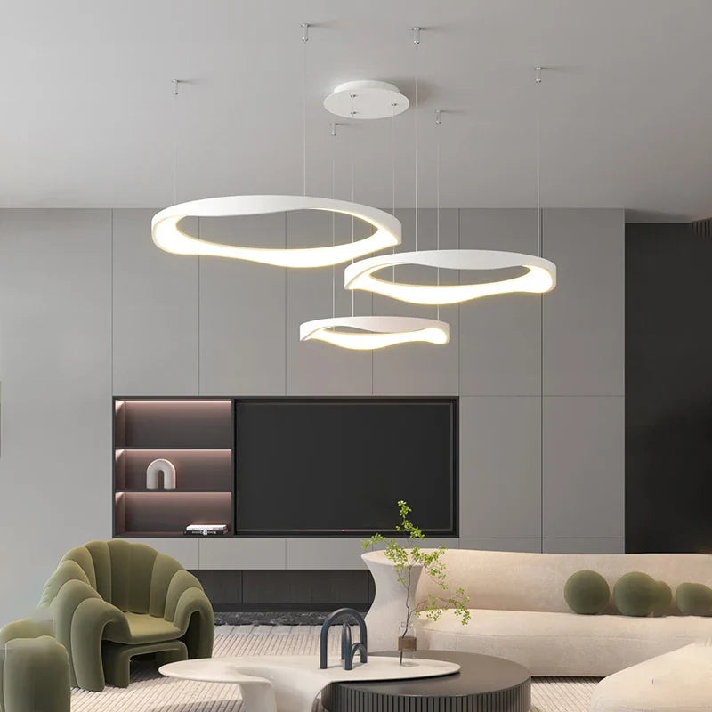 lampadario moderno minimalista 2023 nordico led acrilico creativo