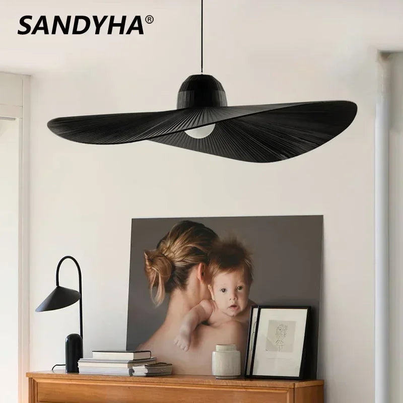 Lampadario cappello vintage in stile scandinavo