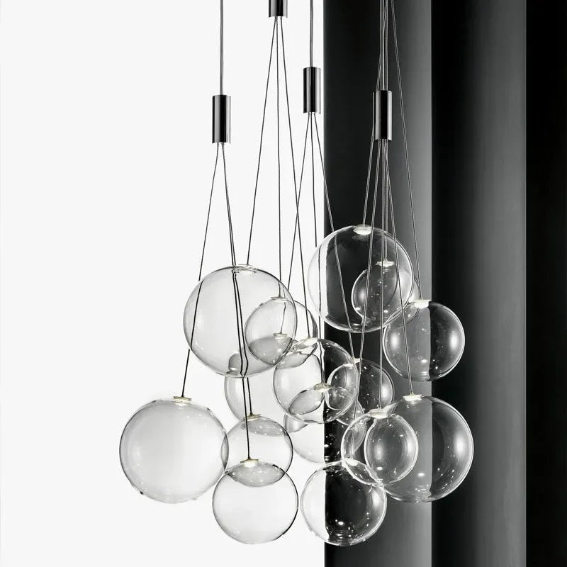 Lampadario Design Nordico Contemporaneo Luminoso