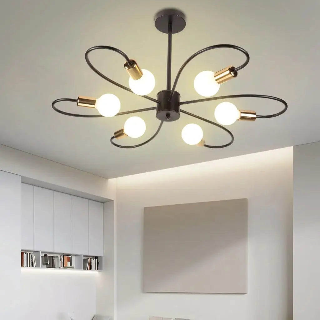 Lampadario scandinavo moderno sospeso luminoso