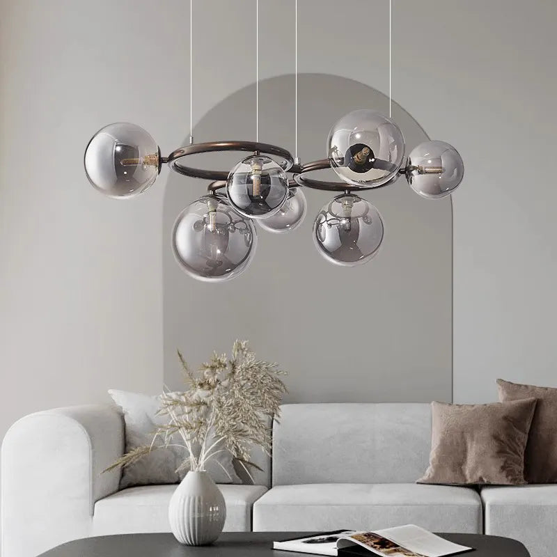 Lampadario elegante contemporaneo sospeso