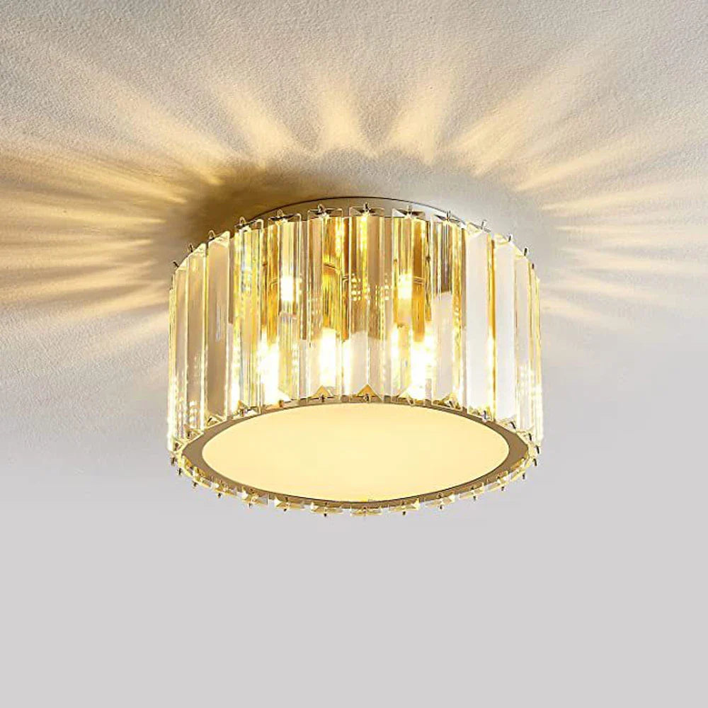 Lampadario LED in cristallo moderno elegante