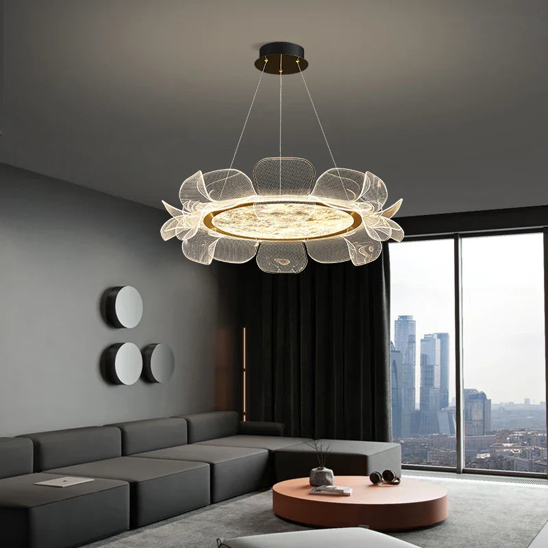 Lampadario moderno elegante per decorazione d'interni
