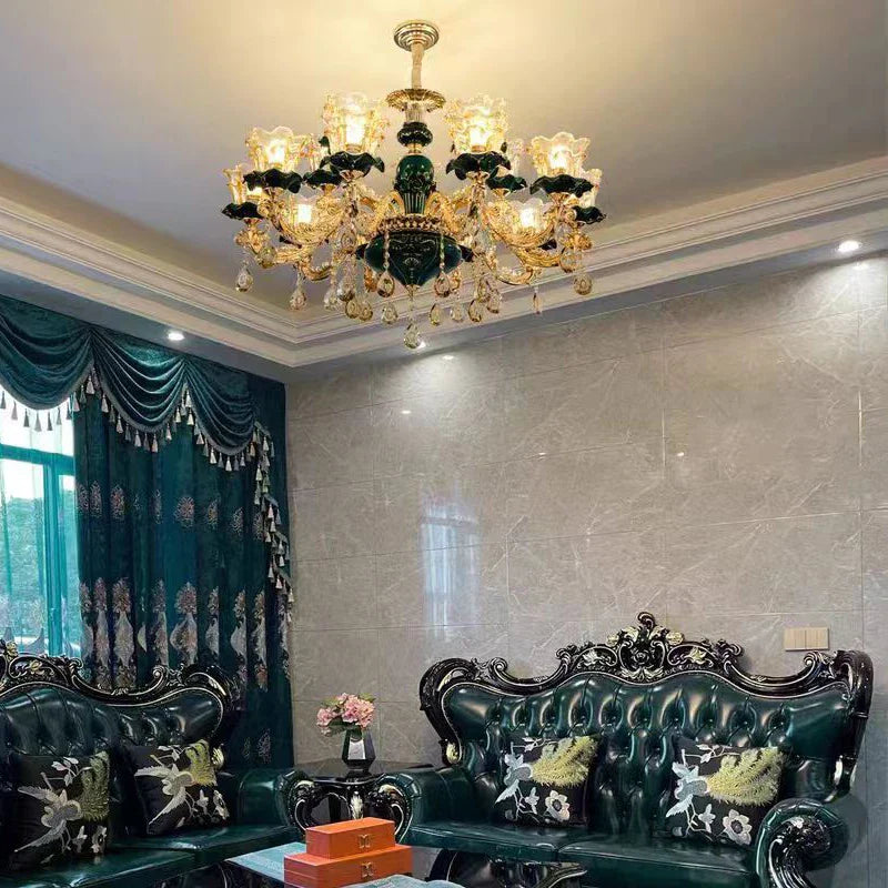 lampadario in ceramica per un interno elegante e moderno