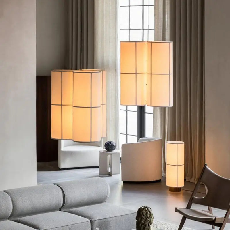 Lampada a sospensione LED artigianale giapponese.