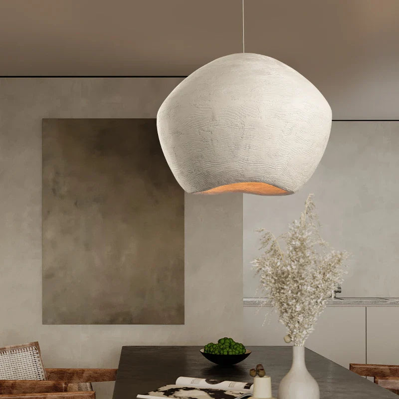 lampadario led stile nordico wabi sabi per ristorante e bar
