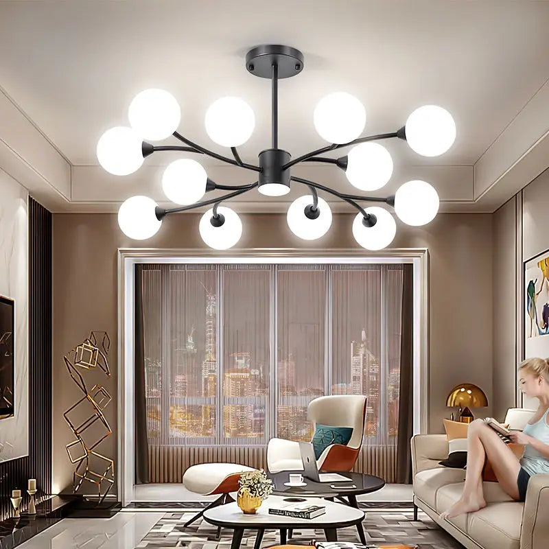 Lampadario nordico moderno sospeso elegante