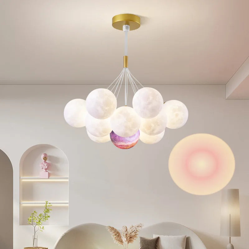 lampadari moderni creativi per camera bambini e soggiorno