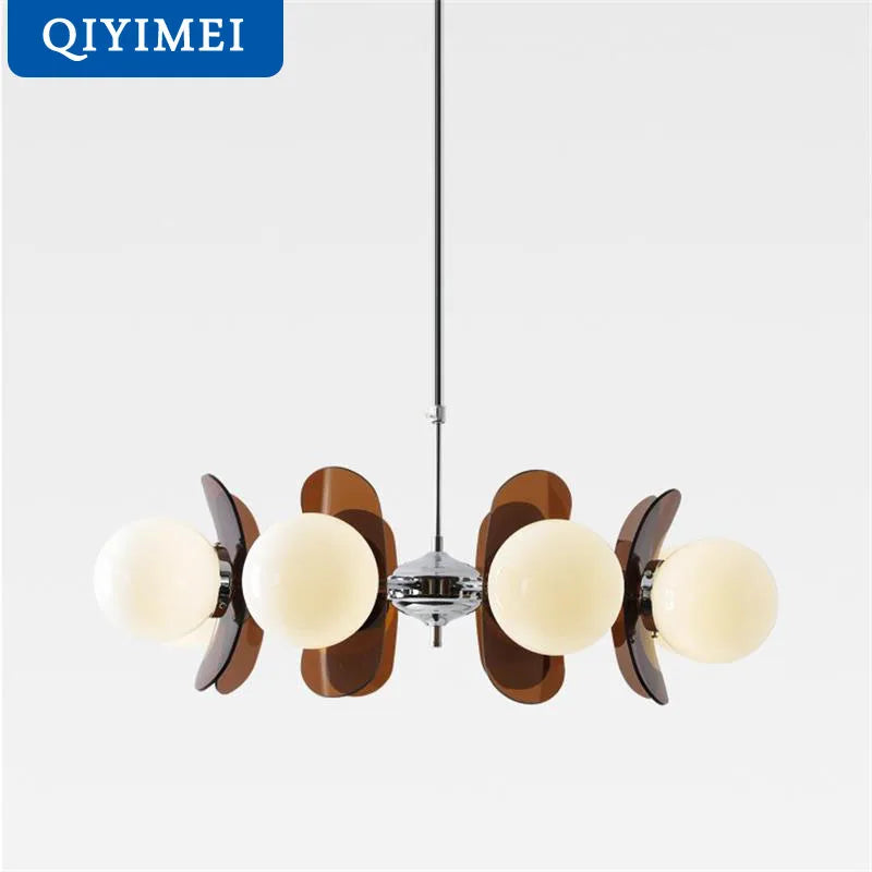 Lampadario Design Contemporaneo Sospeso Luminoso