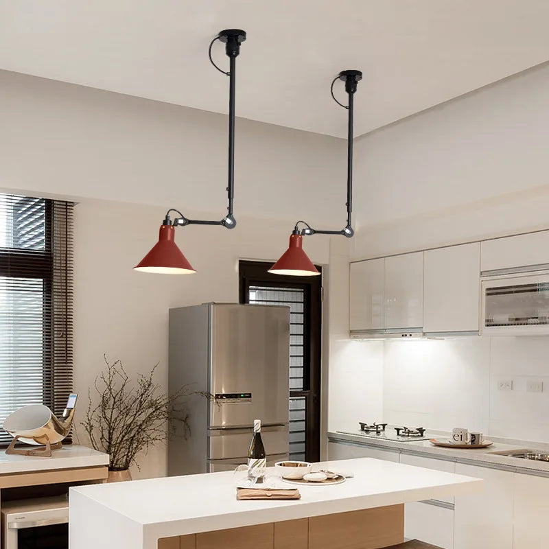Lampadario Retrò Elegante Regolabile