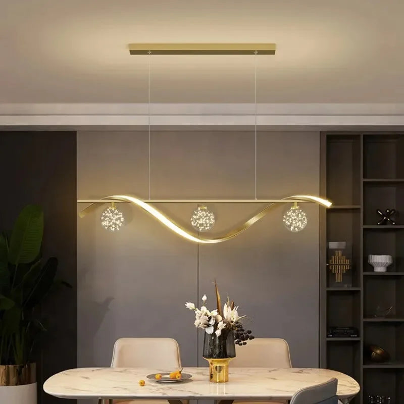 Lampadario LED design sospeso elegante