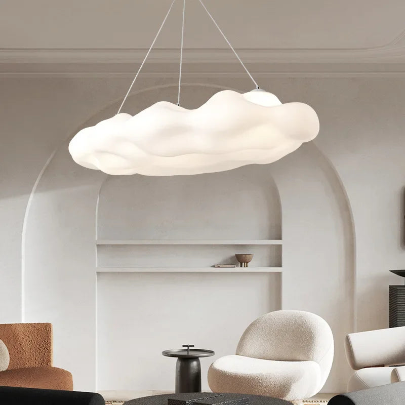 Lampadario nuvola per soggiorno moderno ed elegante