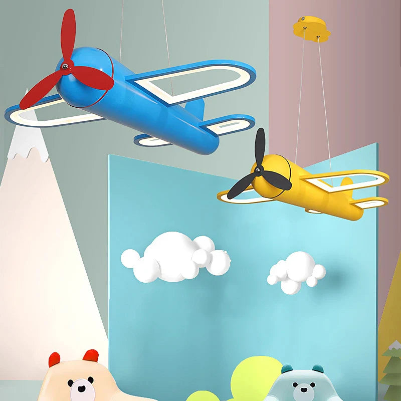 lampadario creativo elicottero per camera bambini e ragazzi