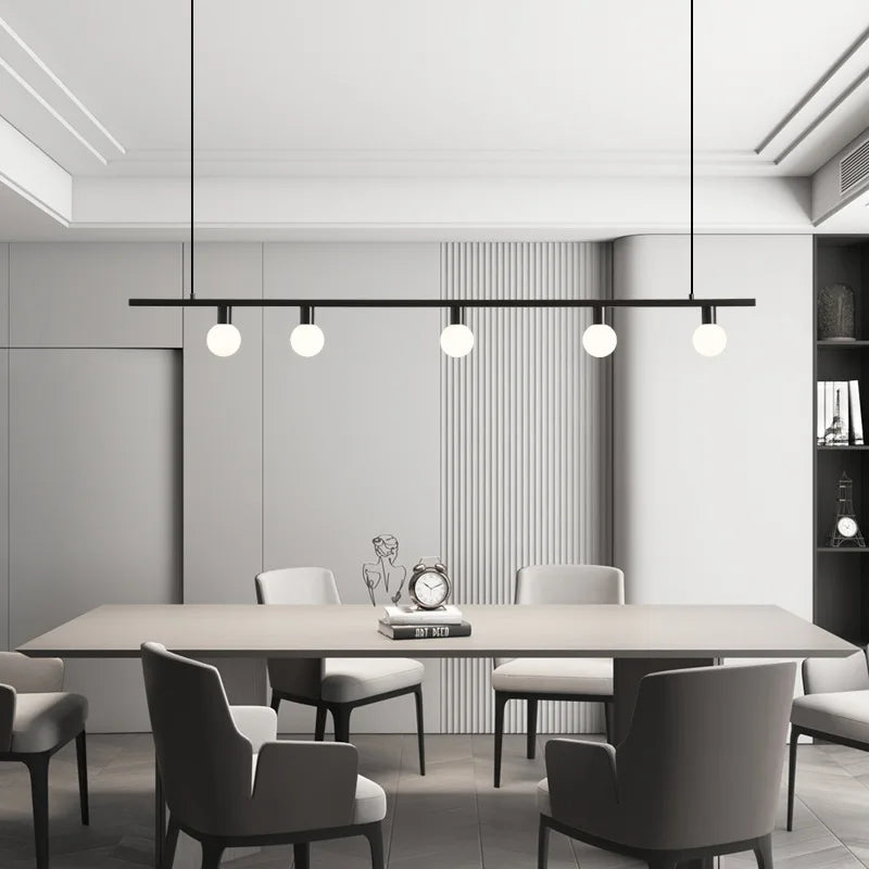lampadario minimalista in ottone per bar e ristorante regolabile con cavo