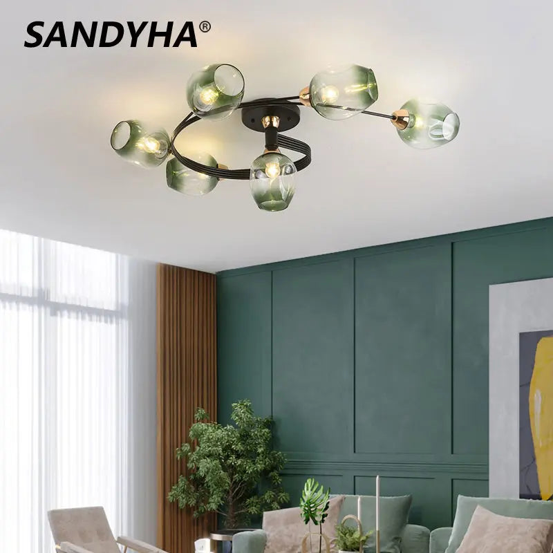 Lampadario Sandyha design scandinavo elegante